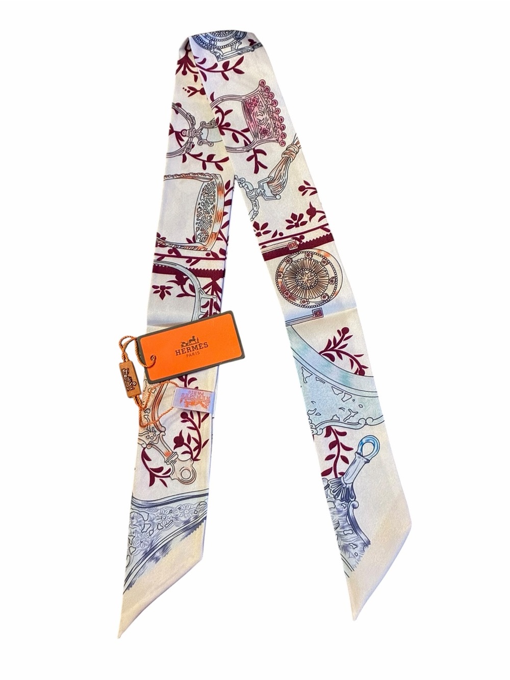 Etriers Remix Twilly Scarf 100% Silk